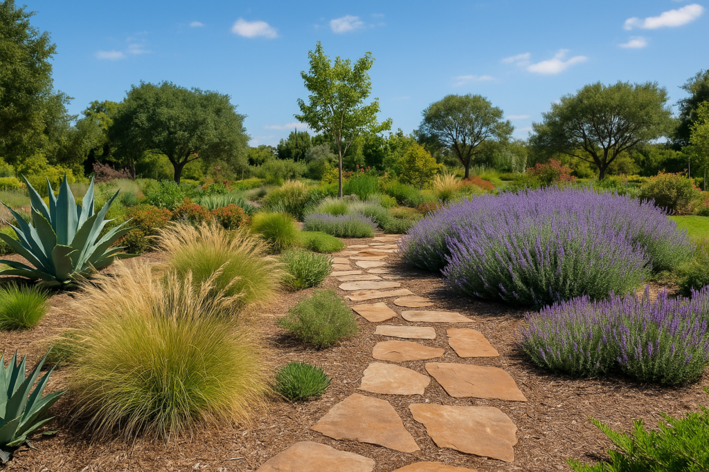Realistic seasonal gardening tips applied in a sustainable garden