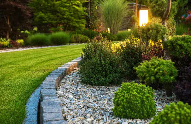 istockphoto-1467597986-612x612 DIY landscape design plan with labeled garden zones and measurements