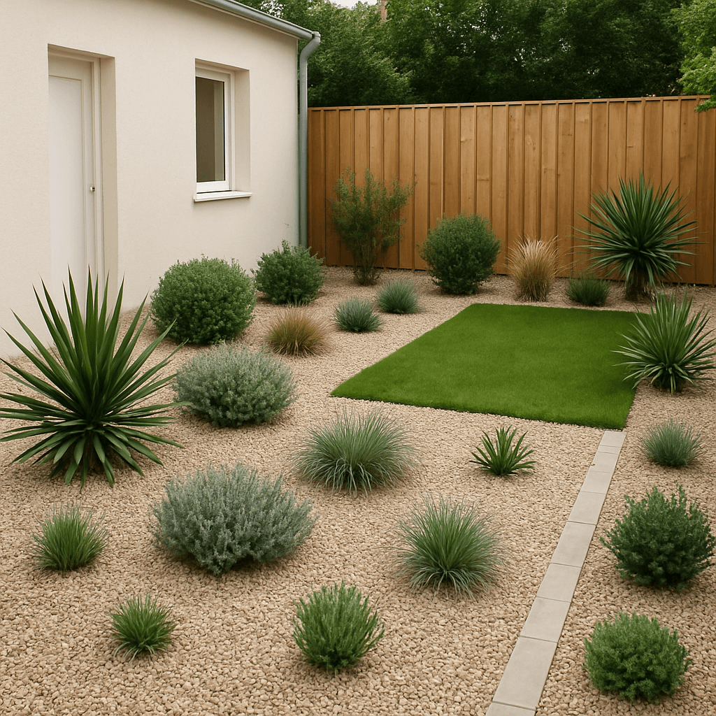 low-maintenance garden design