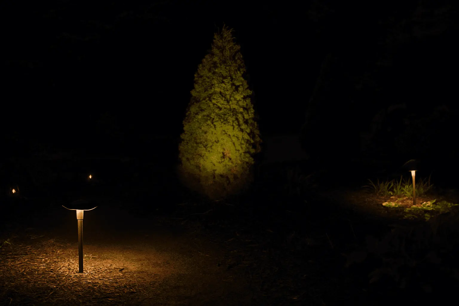 lighting mistake1 solar lights blocked by overgrown plants