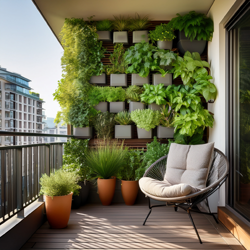 vertical garden 1 Wall-mounted vertical garden