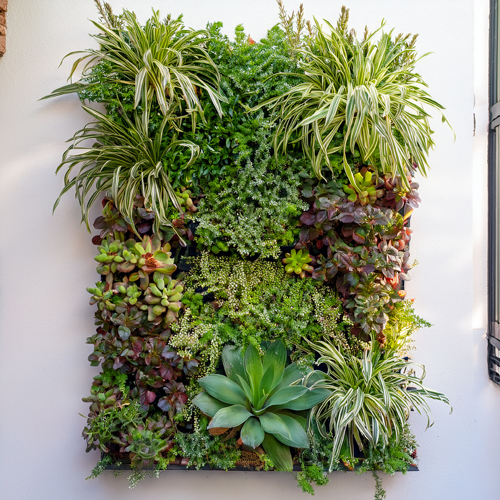vertical garden 4 A beautiful vertical garden
